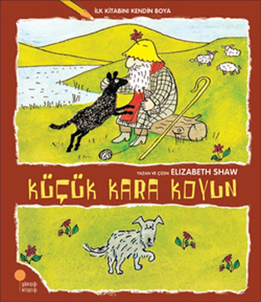 İlk Kitabını Kendin Boya Küçük Kara Koyun ELİZABETH SHAW