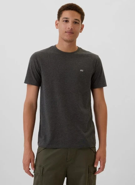 Gap V-Frch Everyday Soft Micro Logo Crew 502022000 Kısa Kol Tişört Erkek T-Shirt