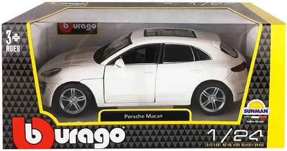 Bburago Porsche Macan 1/24 Model Araba - 2