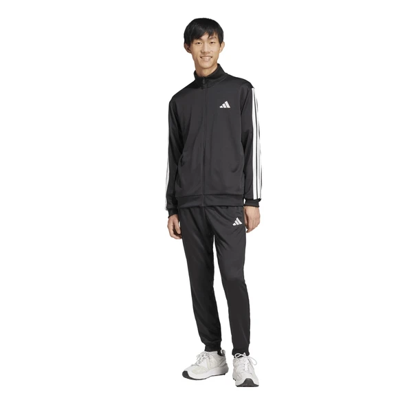 adidas JC5375 M 3S FT TT TS ERKEK EŞOFMAN TAKIMI - 2