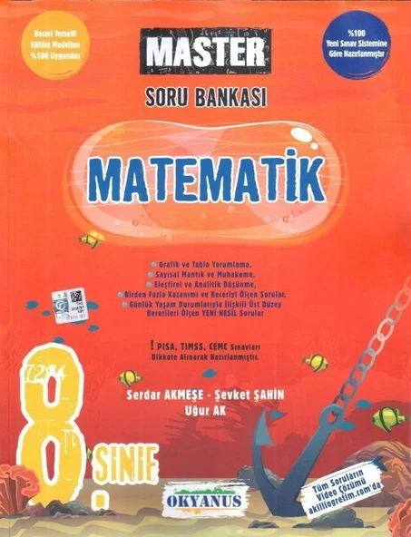 8.Sınıf Master Matematik Soru Bankası Okyanus Yayınları