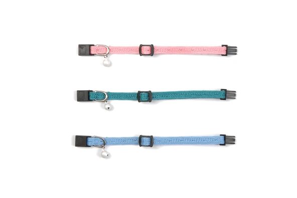 Beeztees Yavru Kedi Boyun Tasması, Zilli, Mavi, 15-22cm - Resim 4