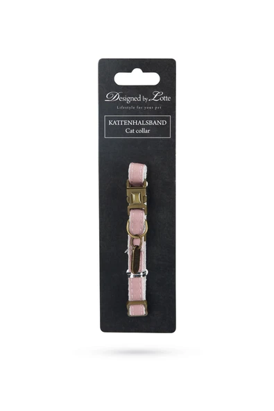 Beeztees DBL Kedi Boyun Tasması, Çift Katmanlı, Pudra Pembe, 20-30cm - Resim 2