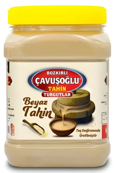 Bozkırlı Çavuşoğlu Az (Tek) Kavrulmuş Beyaz Tahin 930g