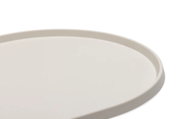 Beeztees DBL Mama Su Kabı Servisi, Silikon, Kaymaz, Bej, 45x25x1,5cm - Resim 6