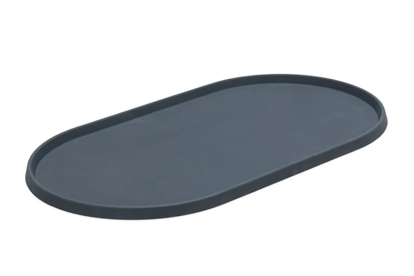 Beeztees DBL Mama Su Kabı Servisi, Silikon, Kaymaz, Antrasit, 45x25x1,5cm ürün görseli