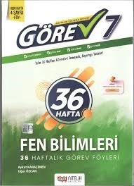 Nitelik Yayınları 7. Sınıf Fen Bilimleri Görev Yeni Nesil Çalışma Föyleri
