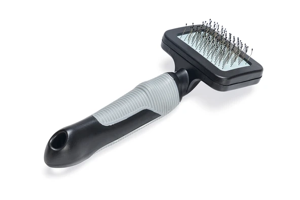 Beeztees Köpek Tarağı, Kolay Tarama, SM, Siyah Gri, 17,5cm, 17,5x7x3cm