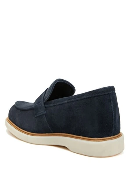 Yazlık Lacivert Hakiki Süet Ayakkabı - 3