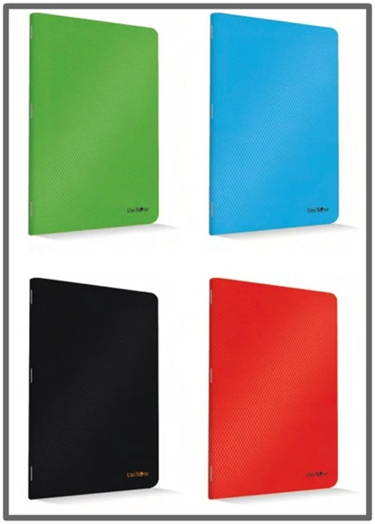 Çınar Smart 60 Yaprak Düz Çizgisiz A4 Defter Pp Kapak - 4 adet
