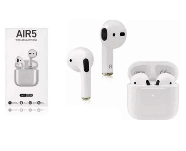 Sub Zero Airpods Kablosuz Kulaklık 5.0 Beyaz