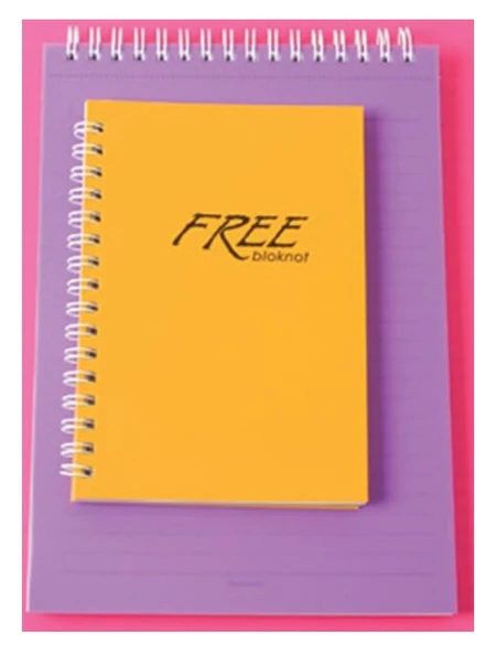 Keskin Color Not Defteri Kareli A7 Spiralli Pp Kapak - 3 adet ürün görseli