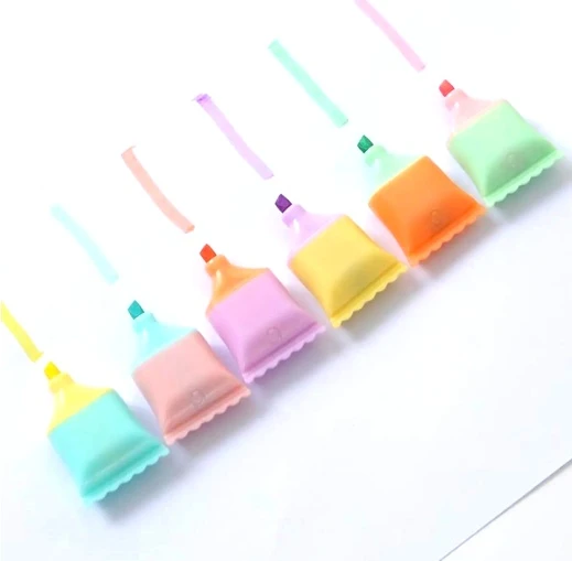 Taros Sugar Fosforlu Kalem 6Lı ürün görseli 1