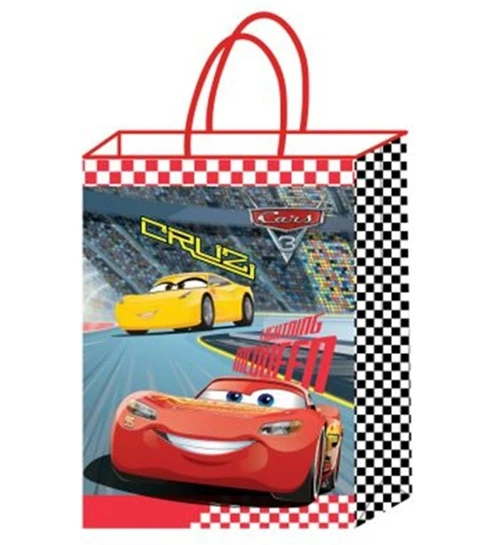 Balonevi Cars Karton Poşet Saplı 18X24 - 8 adet