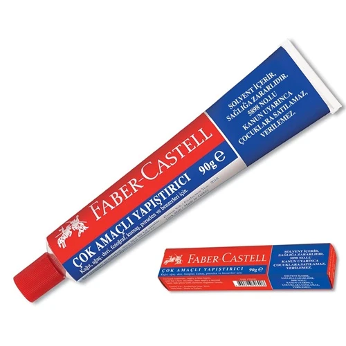 Faber Castell Sıvı Yapıştırıcı 90Gr - 2 adet