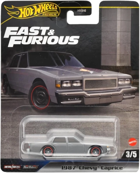 Hot Wheels Fast and Furious - 1987 Chevy Caprice-HRT98