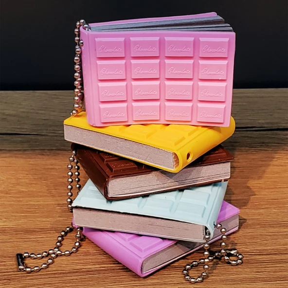Toptan Mini Çiftli Çikolata Not Defteri - 2