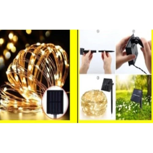 SOLAR Peri Led 20m 200 Led Gün Işığı - 3