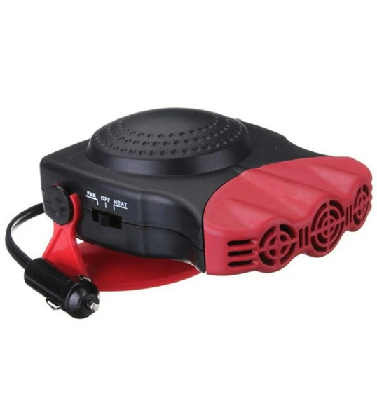 12 V 150 W Araba Soğutma Fanı Sıcak Isıtıcı Ön Cam Buğu Çözücü - Resim 3