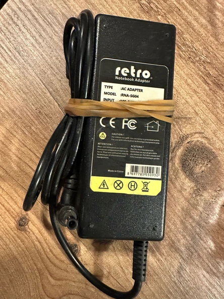 RETRO Samsung Uyumlu 19V 4.74A 90W Notebook Adaptör RNA-SG04 2.EL KULLANILMIŞ ürün görseli 1