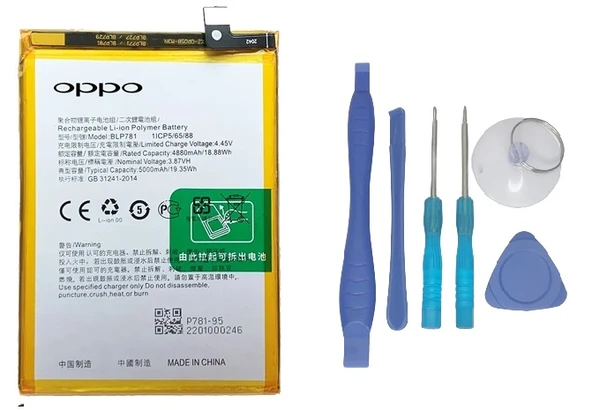 Oppo A72 - BLP781 - Batarya Pil Sıfır Orijinal + TAMİR SETİ ürün görseli 1