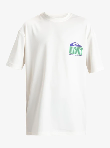 Quiksilver AQBWR03067-WBK0 Everyday Surf Tee Ss Youth Erkek Çocuk Yüzücü Tişörtü