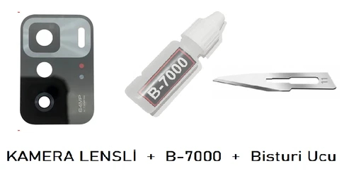 Xiaomi POCO X3 GT Arka Kamera Lensi CAM + B-7000 ürün görseli 1