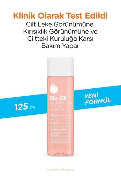 Bio-Oil Çatlak Karşıtı & Leke Karşıtı Nemlendirici Cilt Bakım Yağı 125 ml