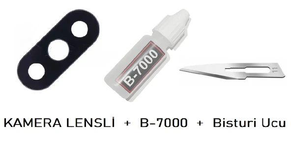 Xiaomi Redmi S2 Arka Kamera Lensi CAM + B-7000 ürün görseli 1