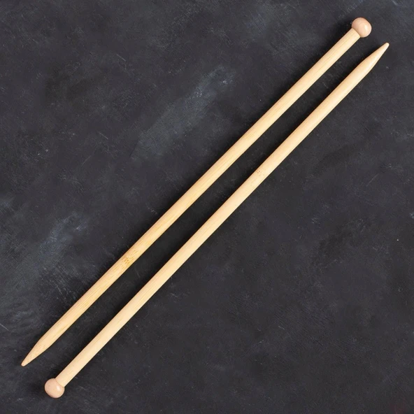 Addi Bambus 9mm 35cm Bambu Örgü Şişi - 500-7 - 4