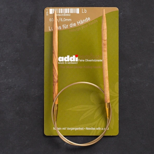 Addi Olive Wood 6 mm 60 cm Zeytin Ağacı Misinalı Ö - 3