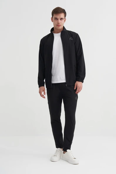 Cazador Micro Tam Fermuar Sweatshirt Erkek 5001 Siyah - 2