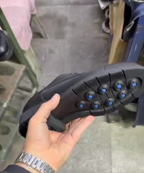 Hakiki Deri mevsimlik Casual erkek Siyah Ayakkabı - 3