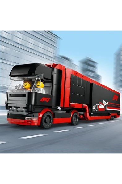 LEGO ® City RB20 ve AMR24 F1® Arabalı F1® Kamyonu 60445 - 8 Yaş ve Üzeri Oyuncak Yapım Seti (1086) - 9