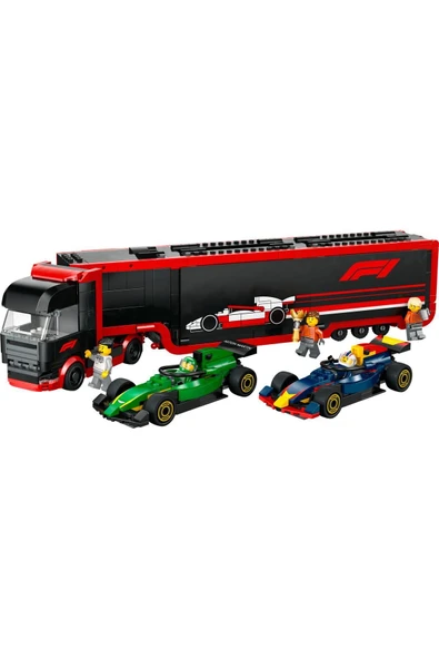 LEGO ® City RB20 ve AMR24 F1® Arabalı F1® Kamyonu 60445 - 8 Yaş ve Üzeri Oyuncak Yapım Seti (1086) - 5
