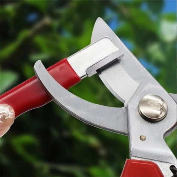 By Nevser® Koruyucu Kapaklı Keskin Makas Budama Makası Bıçak Bileme Aparatı Bileyici - 5