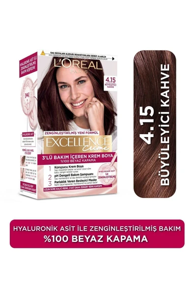L'Oreal Paris Excellence Creme Saç Boyası Büyüleyici Kahve