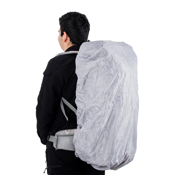 Outdoor Sırt Çantası - Savage Ventura - 110 LT. - Gri Dijital Kamuflaj - HH05328 - 8