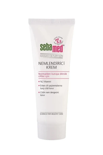 Sebamed Vitamin E İçeren Yoğun Nemlendirici Cilt Bakım Kremi Günlük Kullanım 50 ml