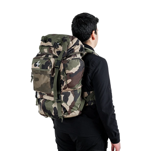 Outdoor Sırt Çantası - Savage Ventura - 70 LT. - Kamuflaj - HH03205 - 5