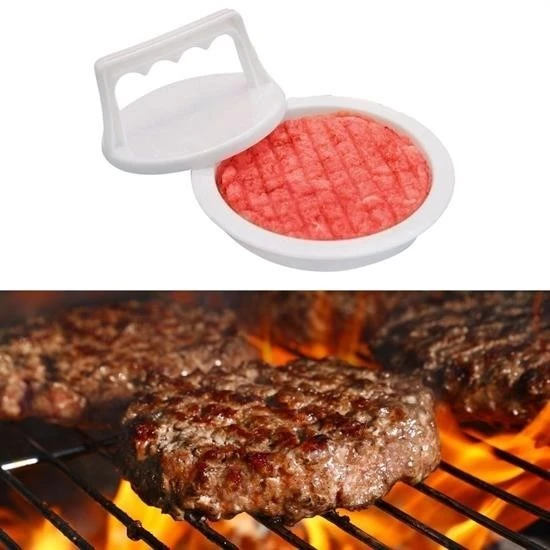 Hamburger Ve Köfte Şekillendirici Köfte Kalıbı Pratik Burger Pres Aparatı - 6