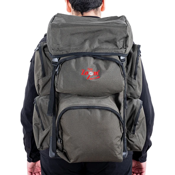 Outdoor Sırt Çantası - Balıkçı - Carpzoom - 70 LT. - Haki - CZ7771 - 7