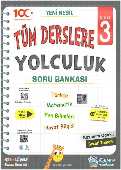 Üçgen 3.Sınıf Tüm Derslere Yolculuk + Bil Bul Eğlen - Resim 3
