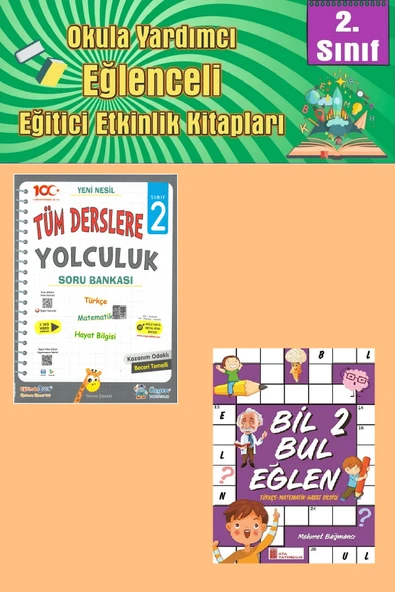 Üçgen 2.Sınıf Tüm Derslere Yolculuk + Bil Bul Eğlen ürün görseli 1