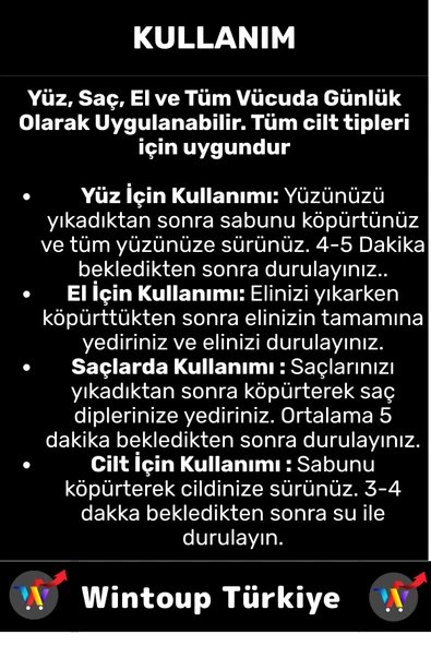 Özel Üretim Doğal Cilt Temizleyici Nem Dengeleyici Parlaklık Veren Ruşur Taşı Sabunu 5 Adet - Resim 3