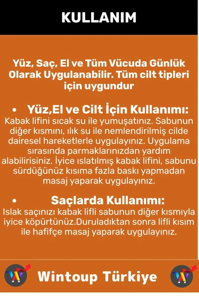 Özel Üretim Masaj Etkili Nemlendirici Kuruluk Giderici Doğal Kabak Lifli Mango Sabunu 1 Adet - 3