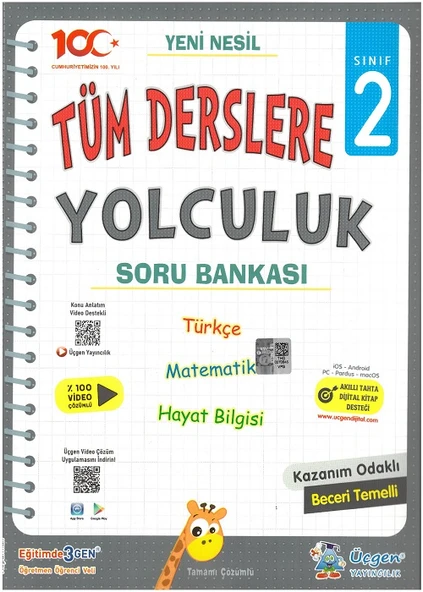 Üçgen 2.Sınıf Tüm Derslere Yolculuk + Bil Bul Eğlen - Resim 2