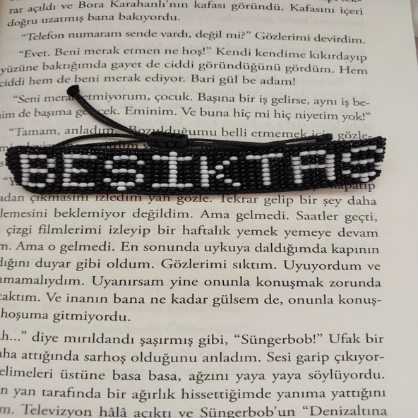 El Yapımı Beşiktaş Bileklik - 3