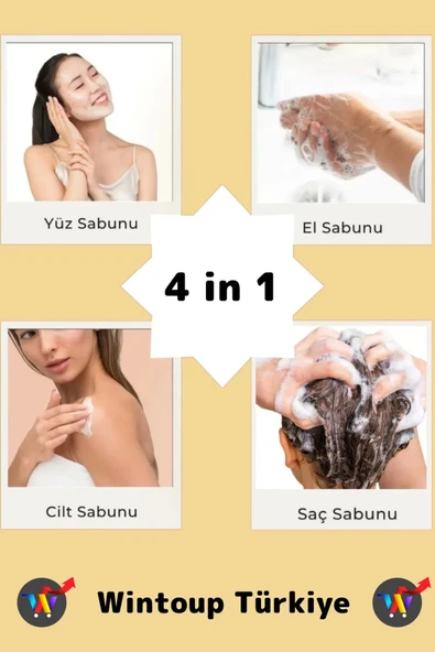 Doğal Güzel Kokulu İpeksi Parlak Görünüm Onarıcı Keçi Sütlü Ballı Sabun 4 Adet - 4