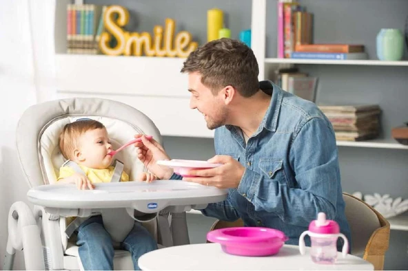 Chicco 4 Parça Beslenme Seti +6 Ay - Kız - Resim 2